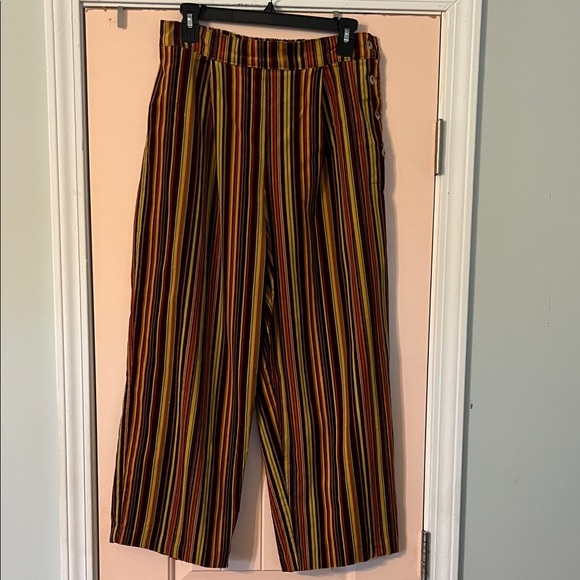 bryn Walker Vibrant Striped Pantsuit - Picture 4 of 5
